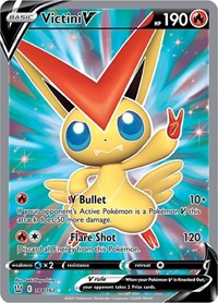 Victini V (Full Art) (144/163) [SWSH05: Battle Styles]