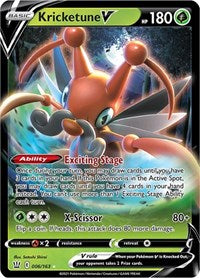 Kricketune V (006/163) [SWSH05: Battle Styles]