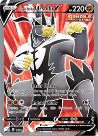 Single Strike Urshifu V (Full Art) (150/163) [SWSH05: Battle Styles]