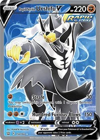 Rapid Strike Urshifu V (Full Art) (152/163) [SWSH05: Battle Styles]