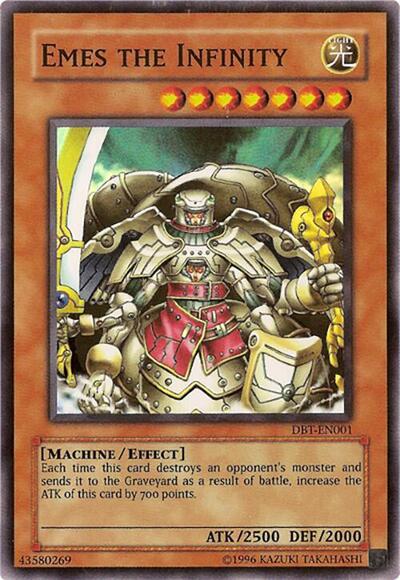 Emes the Infinity (DBT-EN001) [Destiny Board Traveler Promo]