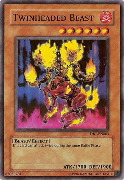 Twinheaded Beast (DBT-EN003) [Destiny Board Traveler Promo]