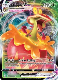 Flapple VMAX (019/163) [SWSH05: Battle Styles]