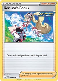 Korrina's Focus (128/163) [SWSH05: Battle Styles]