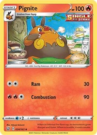 Pignite (024/163) [SWSH05: Battle Styles]
