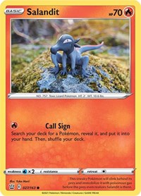 Salandit (027/163) [SWSH05: Battle Styles]