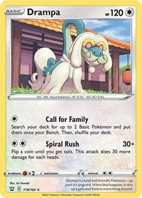 Drampa (119/163) [SWSH05: Battle Styles]