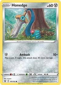 Honedge (105/163) [SWSH05: Battle Styles]