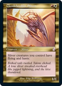 Cloudshredder Sliver (373) [Time Spiral: Remastered]