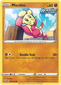Mienfoo (076/163) [SWSH05: Battle Styles]