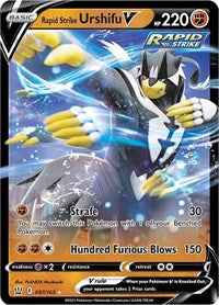 Rapid Strike Urshifu V (087/163) [SWSH05: Battle Styles]