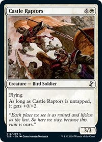 Castle Raptors (12) [Time Spiral: Remastered]