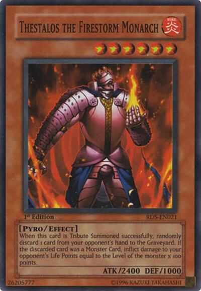 Thestalos the Firestorm Monarch (RDS-EN021) [Rise of Destiny]