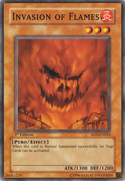 Invasion of Flames (RDS-EN024) [Rise of Destiny]