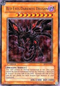 Red-Eyes Darkness Dragon (SD1-EN001) [Structure Deck: Dragon's Roar]