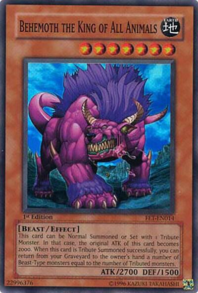 Behemoth the King of All Animals (FET-EN014) [Flaming Eternity]