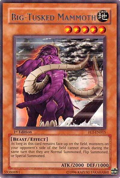 Big-Tusked Mammoth (FET-EN015) [Flaming Eternity]