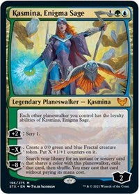 Kasmina, Enigma Sage (196) [Strixhaven: School of Mages]