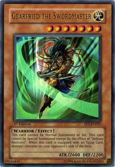 Gearfried the Swordmaster (FET-EN022) [Flaming Eternity]