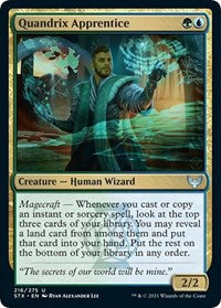 Quandrix Apprentice (216) [Strixhaven: School of Mages]