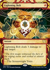 Lightning Bolt (42) [Strixhaven: Mystical Archive]