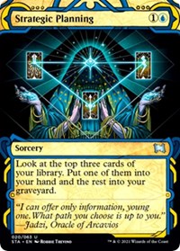 Strategic Planning (20) [Strixhaven: Mystical Archive]