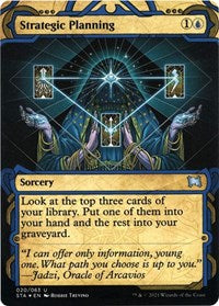 Strategic Planning (Foil Etched) (20) [Strixhaven: Mystical Archive]