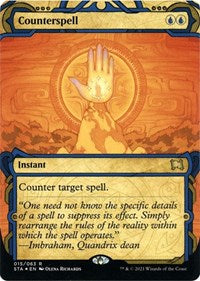 Counterspell (Foil Etched) (15) [Strixhaven: Mystical Archive]