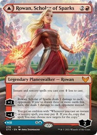 Rowan, Scholar of Sparks (Borderless) (278) [Strixhaven: School of Mages]