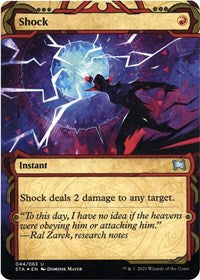Shock (Foil Etched) (44) [Strixhaven: Mystical Archive]