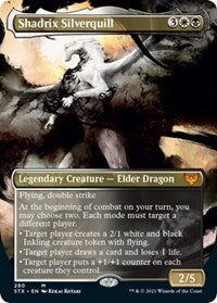 Shadrix Silverquill (Borderless) (280) [Strixhaven: School of Mages]