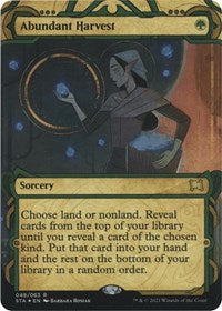 Abundant Harvest (Foil Etched) (48) [Strixhaven: Mystical Archive]