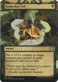 Snakeskin Veil (Foil Etched) (57) [Strixhaven: Mystical Archive]