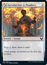Introduction to Prophecy (4) [Strixhaven: School of Mages]