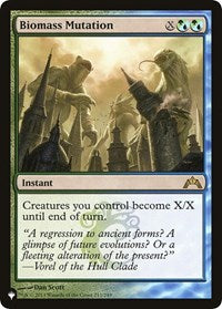 Biomass Mutation (213/249) [The List Reprints]