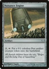 Nuisance Engine (121/169) [The List Reprints]