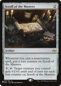Scroll of the Masters (163/185) [The List Reprints]