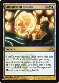 Unexpected Results (203/249) [The List Reprints]