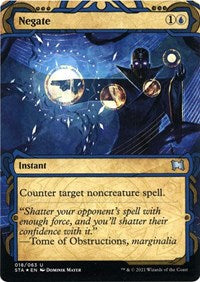 Negate (Foil Etched) (18) [Strixhaven: Mystical Archive]