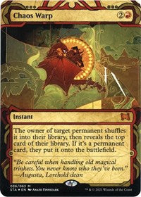 Chaos Warp (Foil Etched) (36) [Strixhaven: Mystical Archive]