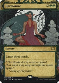 Harmonize (Foil Etched) (52) [Strixhaven: Mystical Archive]