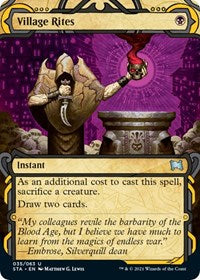 Village Rites (35) [Strixhaven: Mystical Archive]