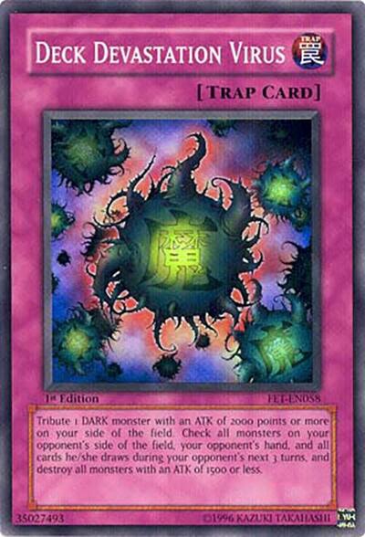 Deck Devastation Virus (FET-EN058) [Flaming Eternity]