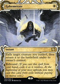 Ephemerate (Foil Etched) (5) [Strixhaven: Mystical Archive]