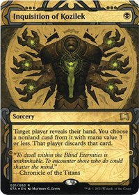 Inquisition of Kozilek (Foil Etched) (31) [Strixhaven: Mystical Archive]