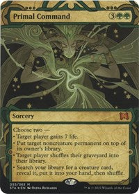 Primal Command (Foil Etched) (55) [Strixhaven: Mystical Archive]