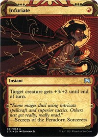 Infuriate (Foil Etched) (41) [Strixhaven: Mystical Archive]