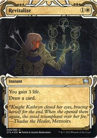 Revitalize (Foil Etched) (9) [Strixhaven: Mystical Archive]