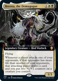 Breena, the Demagogue (Extended Art) (328) [Commander 2021]