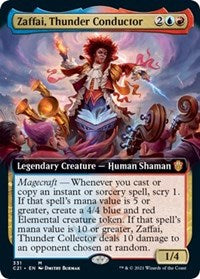 Zaffai, Thunder Conductor (Extended Art) (331) [Commander 2021]